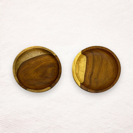 Natural Wooden Plates